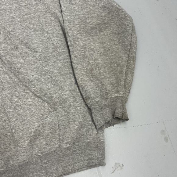 Vintage 90s Carhartt Grey Boxy Distressed Hoodie - Picture 3 of 5